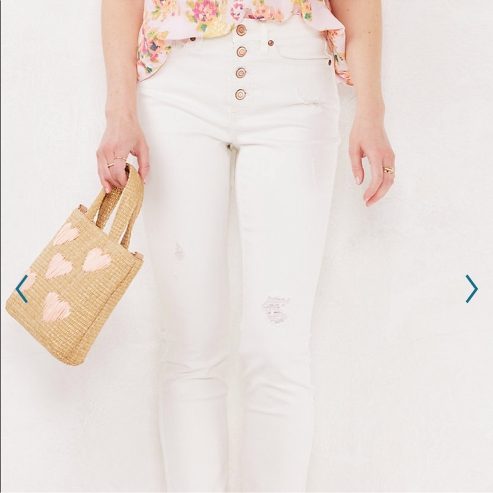 LC Lauren Conrad high waisted skinny ankle jeans